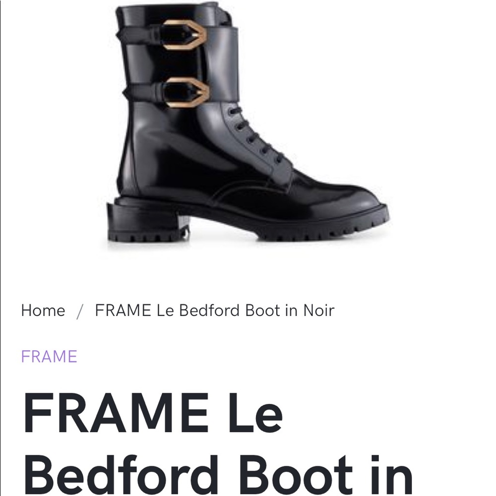 Frame - Le Bedford Boot - Size US 10 - Biker Boot
